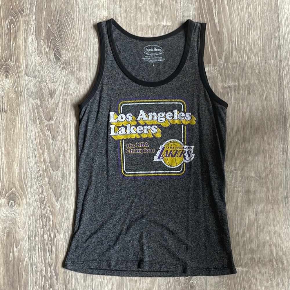 Lakers tank top size large